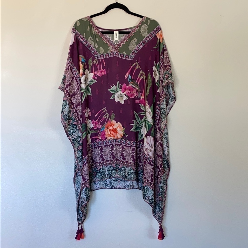 Milea by Seafolly Oasis Kaftan extra small NWT